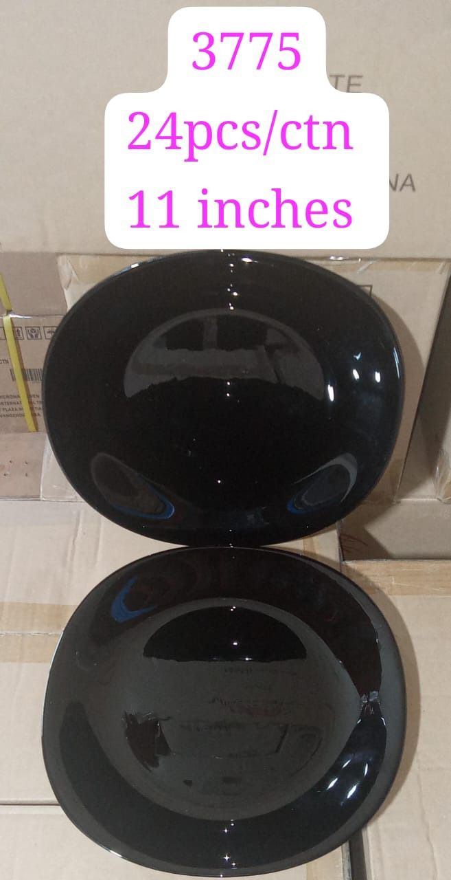 11 INCH GLASS PLATE 3775